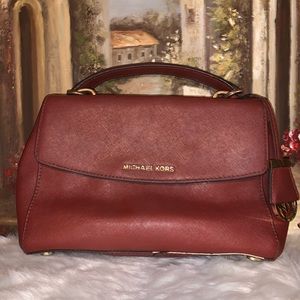 Michael Kors Purse Wine red